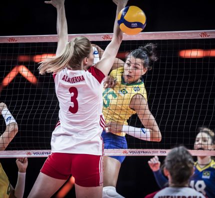 VNL K Brazylia - Polska