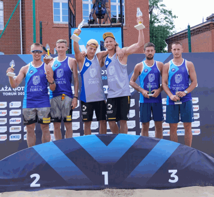 Lewandowski i Zdybek najlepsi w Plaży Gotyku Toruń 2021