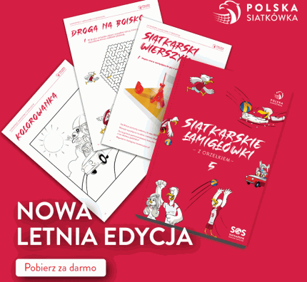 Wakacyjne Siatkarskie Łamigłówki z Orzełkiem