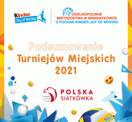 Podsumowanie Turniejów Miejskich KINDER Joy of moving 2020/21