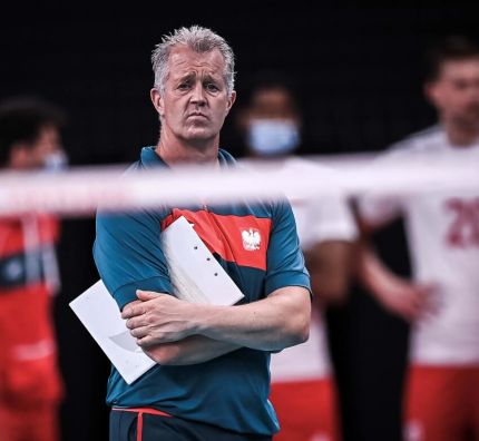 Tokio2020 Polska - Wenezuela, trener Vital Heynen