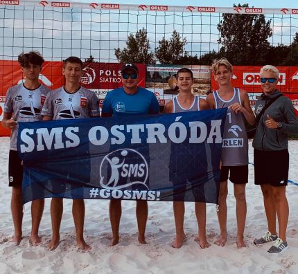MP juniorek w siatkówce plażowej w Ostródzie - dzień I