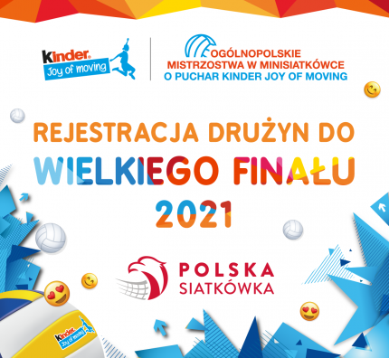 Ruszył proces rejestracji drużyn na 27. Wielki Finał KINDER Joy of moving