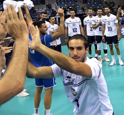 EuroVolley M: Grecja - Ukraina