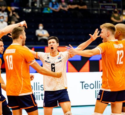 1/8 EuroVolley M: Holandia - Portugalia