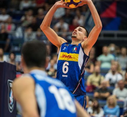 Półfinał EuroVolley M: Serbia - Włochy