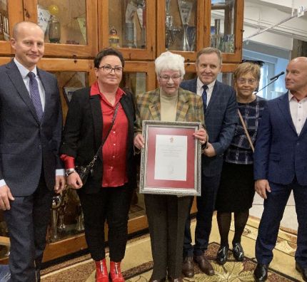 Krystyna Czajkowska-Rawska Honorową Obywatelką Sosnowca