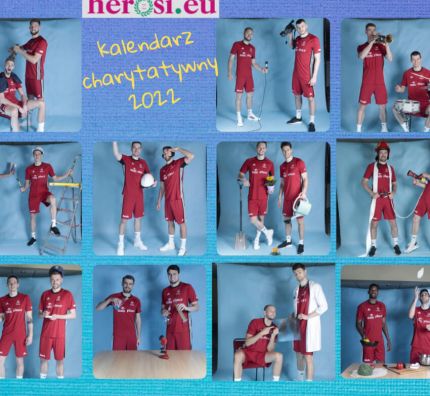 Reprezentacja Polski ponownie w charytatywnym kalendarzu Fundacji Herosi