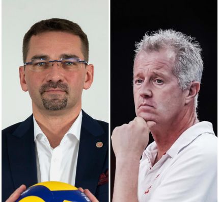 Vital Heynen z wizytą w PZPS