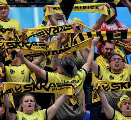 Puchar CEV: PGE Skra Bełchatów - Dukla Liberec 3:0