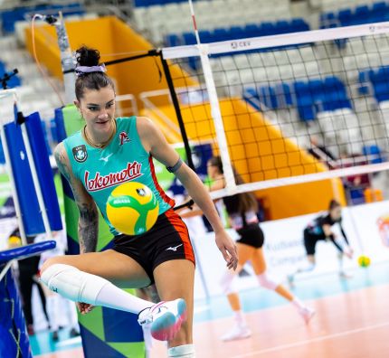 Kolejny dobry mecz Malwiny Smarzek