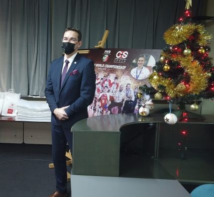 Mikołajki z medalistami (WIDEO)