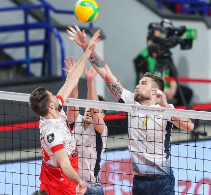 Liga Mistrzów. Projekt Warszawa - Ziraat Bankasi Ankara. Andrzej Wrona