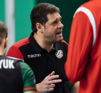 Plamen Konstantinow, trener Lokomotiwu Nowosybirs