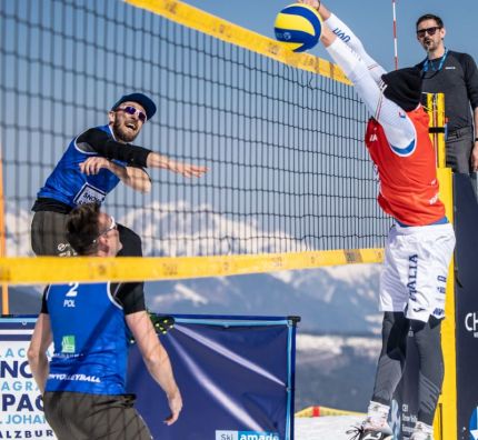 Koniec sezonu siatkarskiego na śniegu