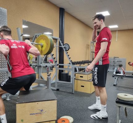 Spała 1. dzień kadra M 2022