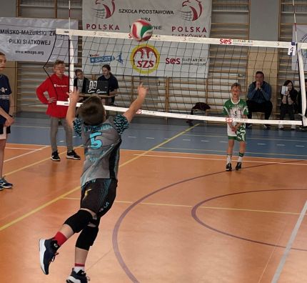 Pierwszy turniej najmłodszych siatkarzy