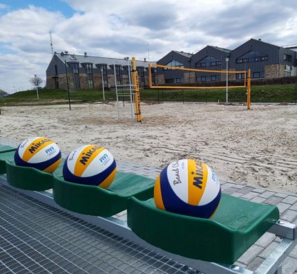 Nowy ośrodek piłki plażowej w Nieszawce Wielkiej