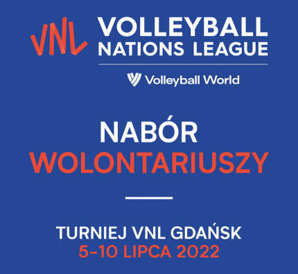 Rozpoczynamy nabór wolontariuszy na Ligę Narodów w Gdańsku