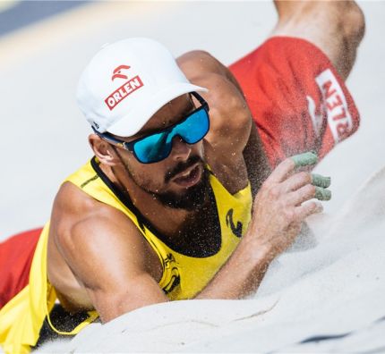 Beach Pro Tour Gstaad: zacięty mecz Bryla i Łosiaka