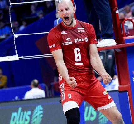 Kapitan reprezentacji Polski siatkarzy Bartosz Kurek