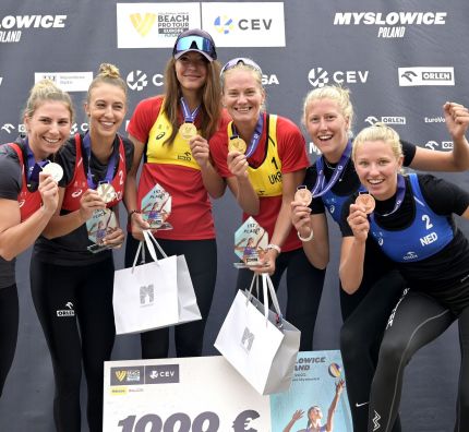 Drużyny z Ukrainy oraz Litwy zwycięzcami Orlen VW Beach Pro Tour w Mysłowicach