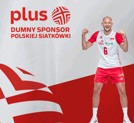 Plus, dumny sponsor Polskiej Siatkówki, kibicuje Biało-Czerwonym i rozdaje GB za wygrane sety!