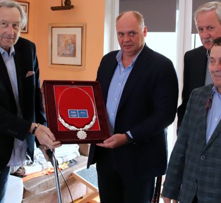 Tomasz Wójtowicz odebrał Srebrny Wielki Krzyż FIVB