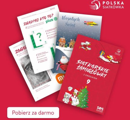 Święta z Siatkarskimi Łamigłówkami z Orzełkiem!