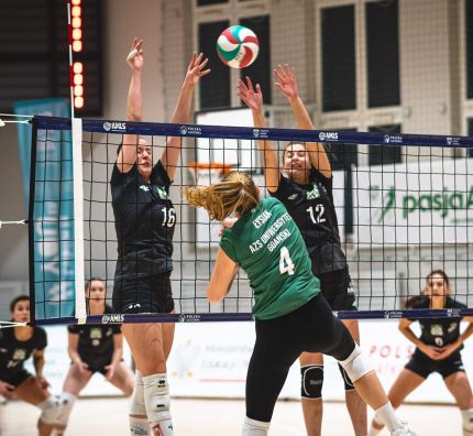 Wygrała siatkówka i wygrał AZS