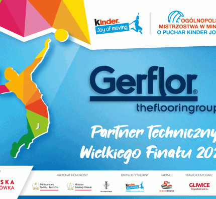 Gerflor Partnerem Technicznym Wielkiego Finału KINDER Joy of moving!