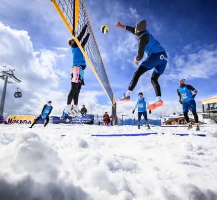 Dobre występy Polaków w Snow Volleyball European Tour w Wagrain