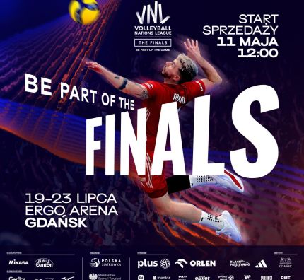 Sprzedaż biletów na finały VNL 2023