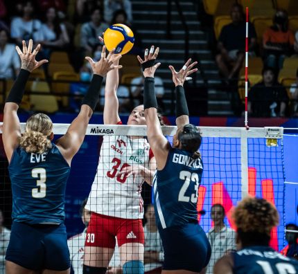 VNL: Dominikana - Polska 1:3