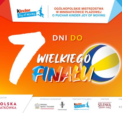 Już za tydzień Wielki Finał KINDER Joy of moving na plaży!