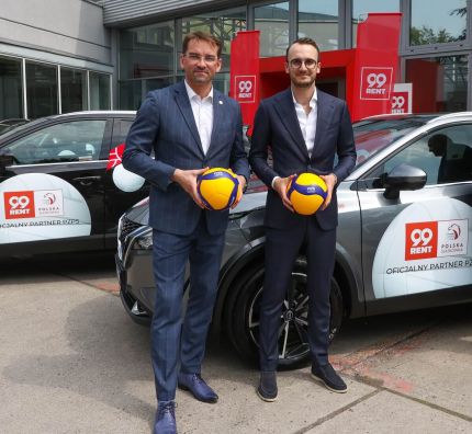 99RENT Oficjalnym Partnerem Polskiej Siatkówki