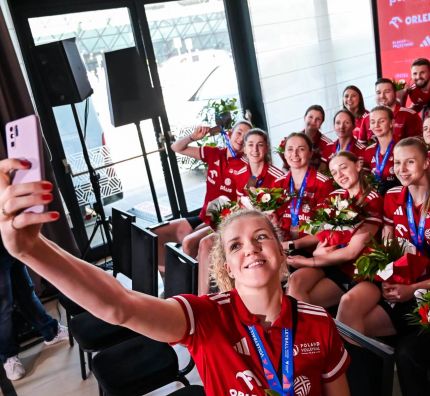 Medalistki VNL uroczyście powitane!