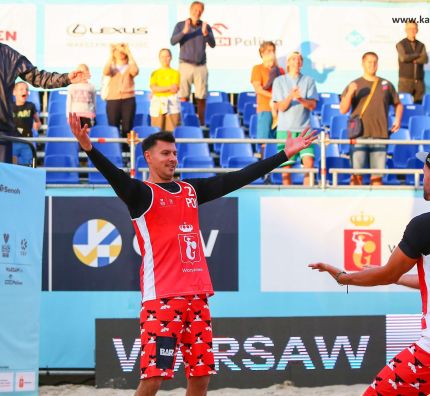 Emocjonujący start VW Beach Pro Tour Futures Warsaw