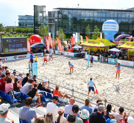 Po raz pierwszy w historii Plażę Wilanów przejmują siatkarki