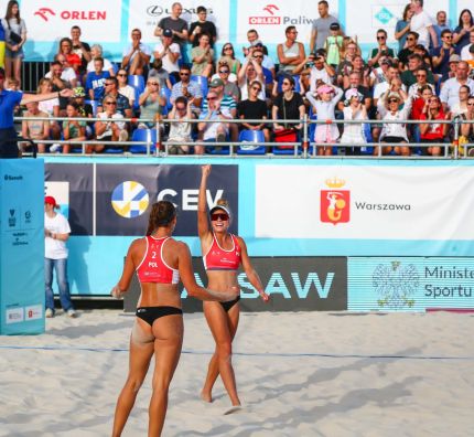 BPT Futures Warsaw: Strefa medalowa turnieju w Wilanowie bez polskich par