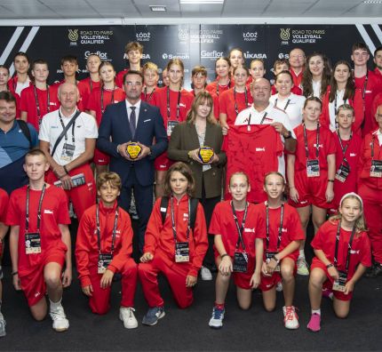 Złoci medaliści KINDER Joy of moving w Łodzi