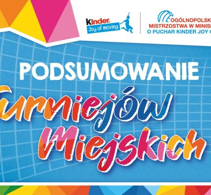Podsumowanie Turniejów Miejskich KINDER Joy of moving sezonu 2022/23