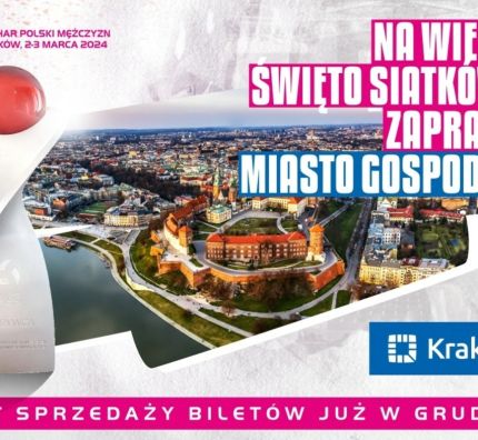 Turniej finałowy TAURON Puchar Polski siatkarzy już 2 i 3 marca w Krakowie