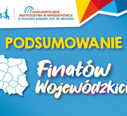 Podsumowanie Finałów Wojewódzkich KINDER Joy of moving sezonu 2022/23