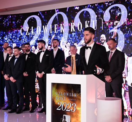Reprezentacja siatkarzy z nagrodą Człowieka Roku 2023