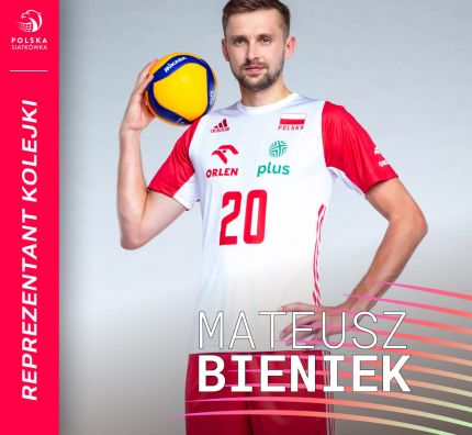 Reprezentant Kolejki: Mateusz Bieniek