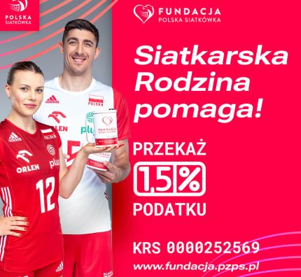 1,5% podatku dla Fundacji Polska Siatkówka