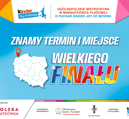 Znamy miejsce i datę Wielkiego Finału KINDER Joy of moving na plaży!
