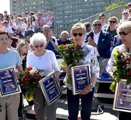 Katowicka Aleja Gwiazd Siatkówki po raz kolejny powiększona (zdjęcia)