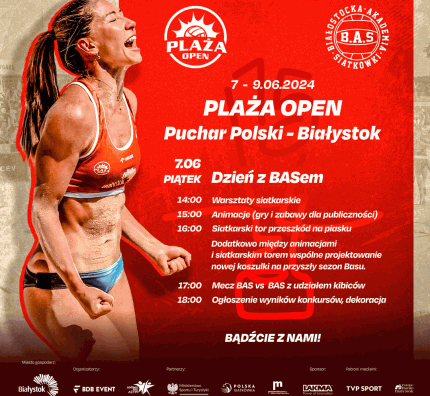 Plaża Open na 15-lecie po raz dziesiąty zagra w Białymstoku
